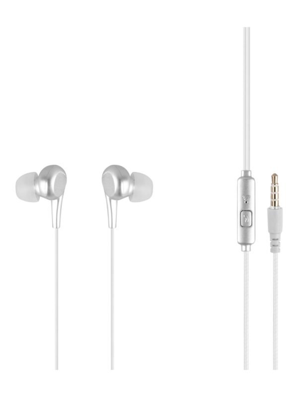 MF PRODUCT Acoustic 0093 Mikrofonlu Kablolu Kulak Içi Kulaklık Beyaz