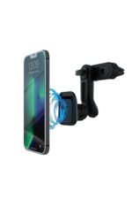 MF PRODUCT MFB107 Izgara Girişli 360 Derece Dönen Başlıklı Araç İçi Manyetik Telefon Tutucu Siyah