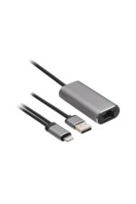 MF PRODUCT Gri Shift 0494 Lightning To Ethernet Dönüştürücü