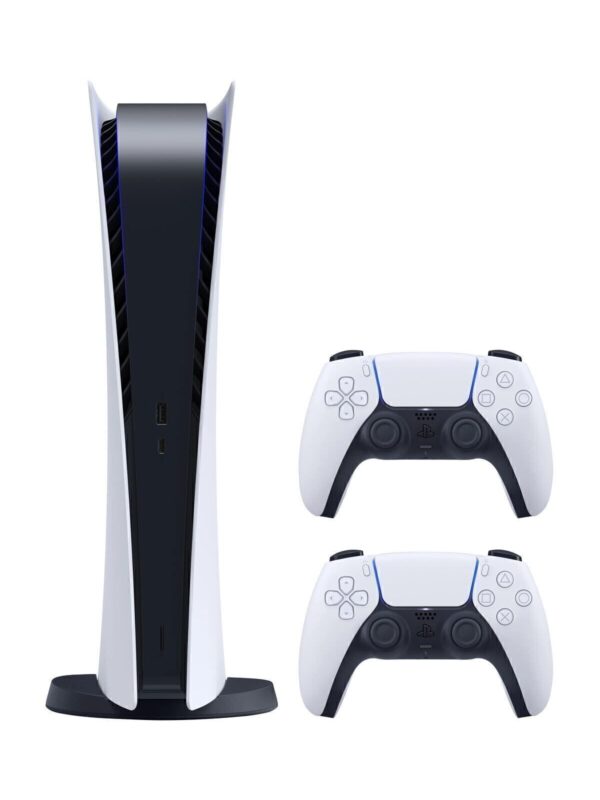 Sony Playstation 5 Digital Edition 825 GB + 2. PS5 DualSense (İthalatçı Garantili)